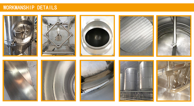 2000lt Red Copper Alcohol Distillation Column Equipment for Processing Types Alcohol