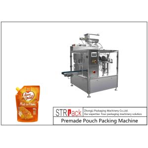 Buy cheap 450g Honey Doypack Liquid Pouch Packaging Machines High Frequency product
