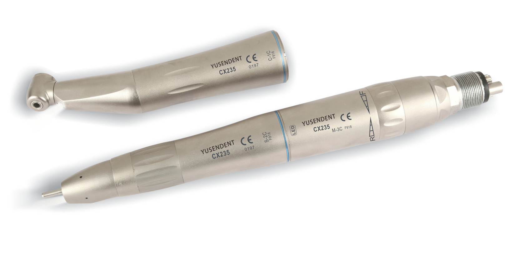 CX235-1C 1:1 Contra Angle LED Low Speed Dental Handpiece Unit