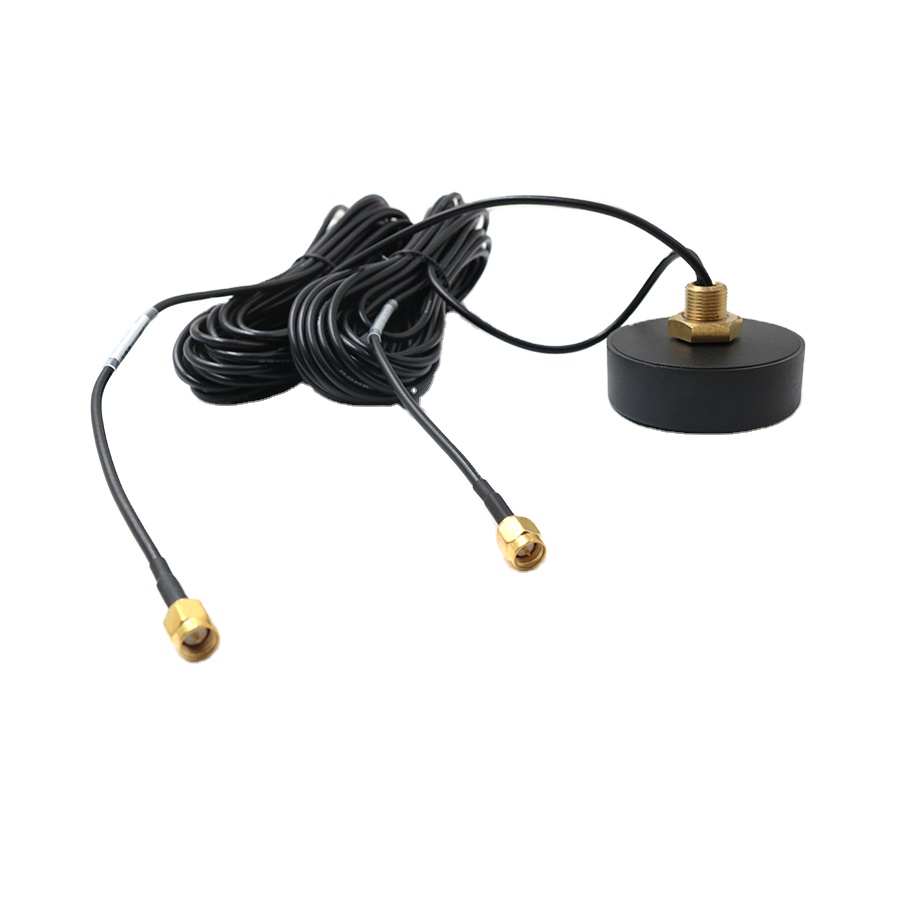28dBi Gain GSM GPS GNSS Combined Antennas Outdoor Screw Mount Combo Mimo Antenna