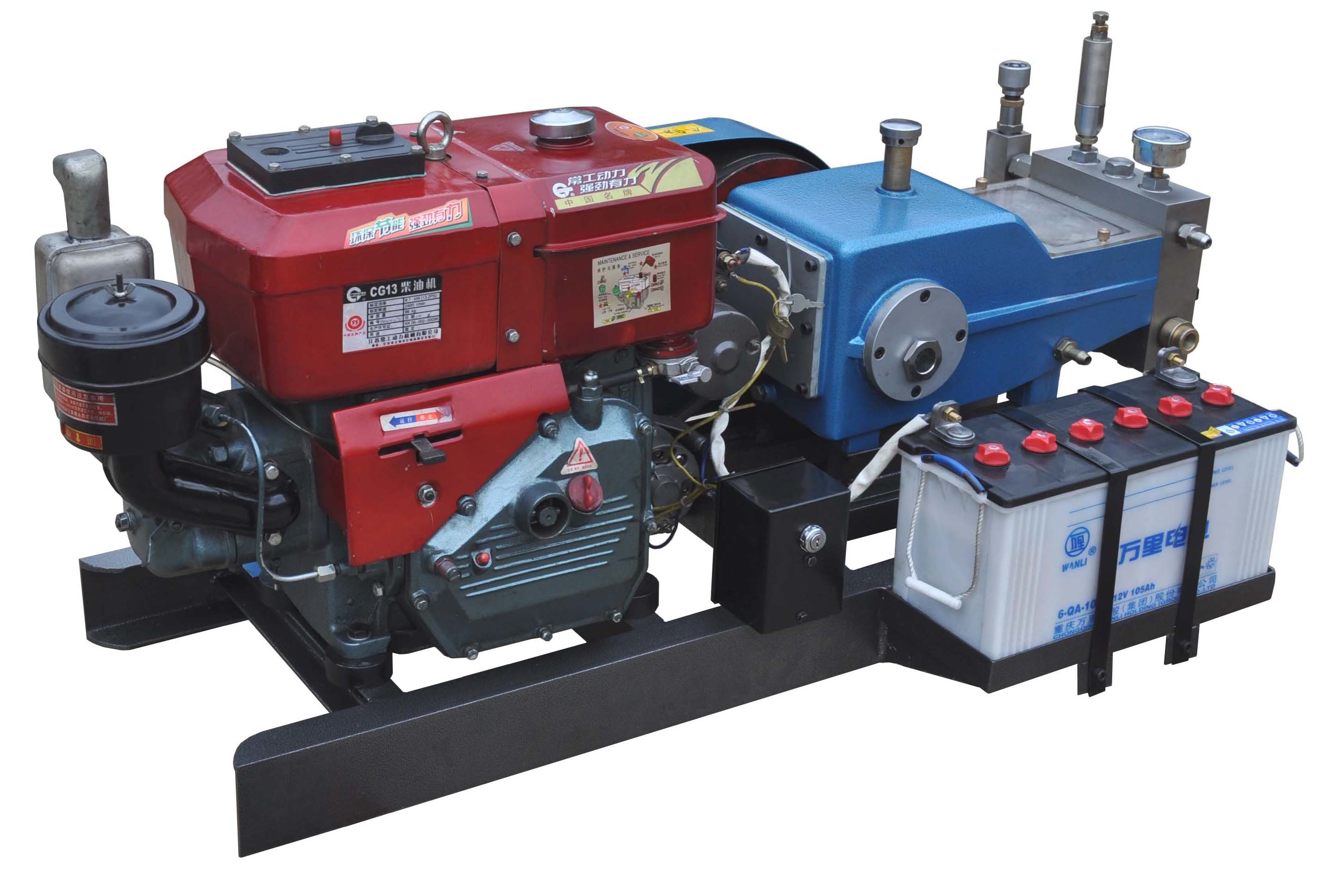10000psi Hydro Test Pump For Oil Field BOP Test Pressure Testing Pump