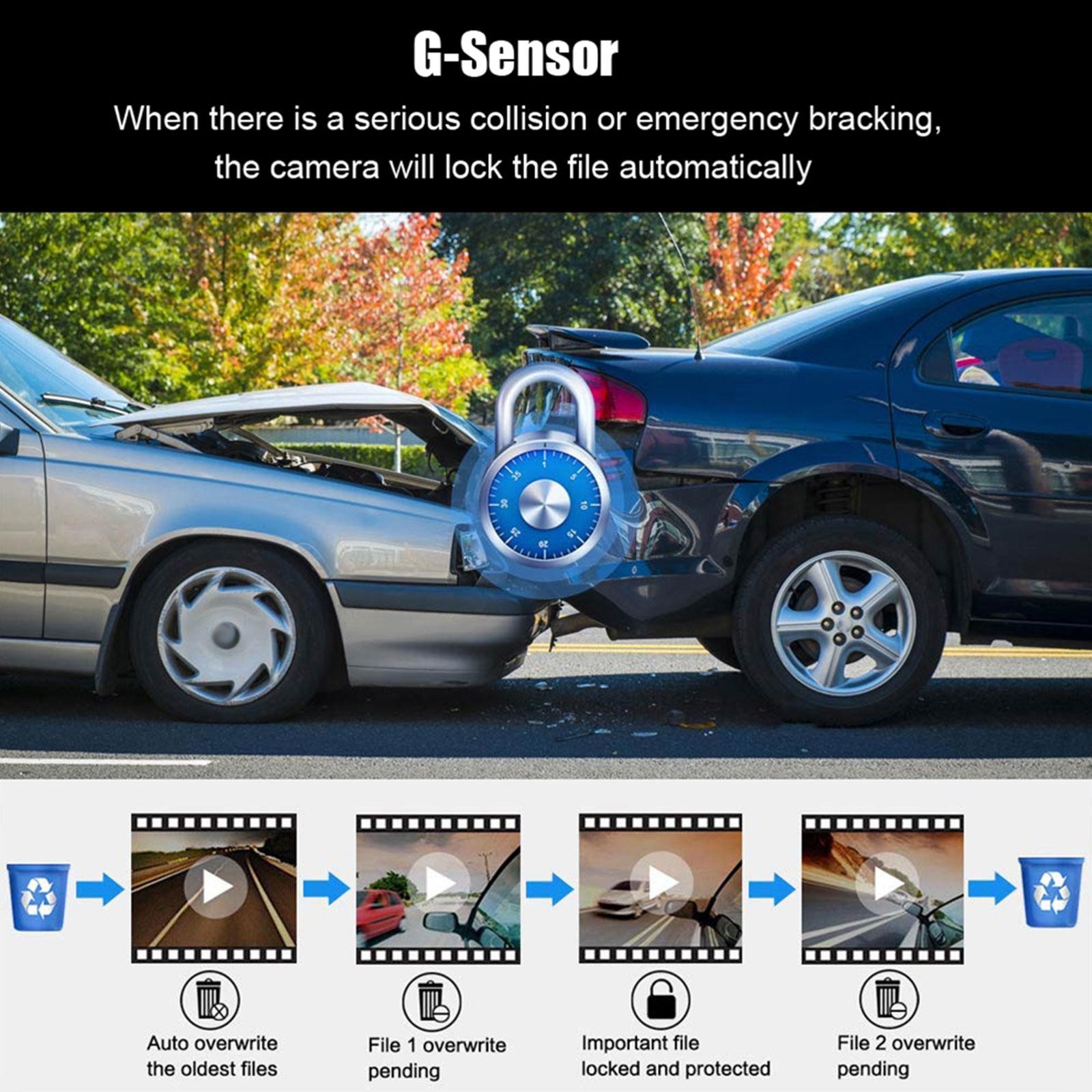 ODM 4" LCD Dash Cam DVR 1080p USB Dashcam Android Dashboard 25FPS