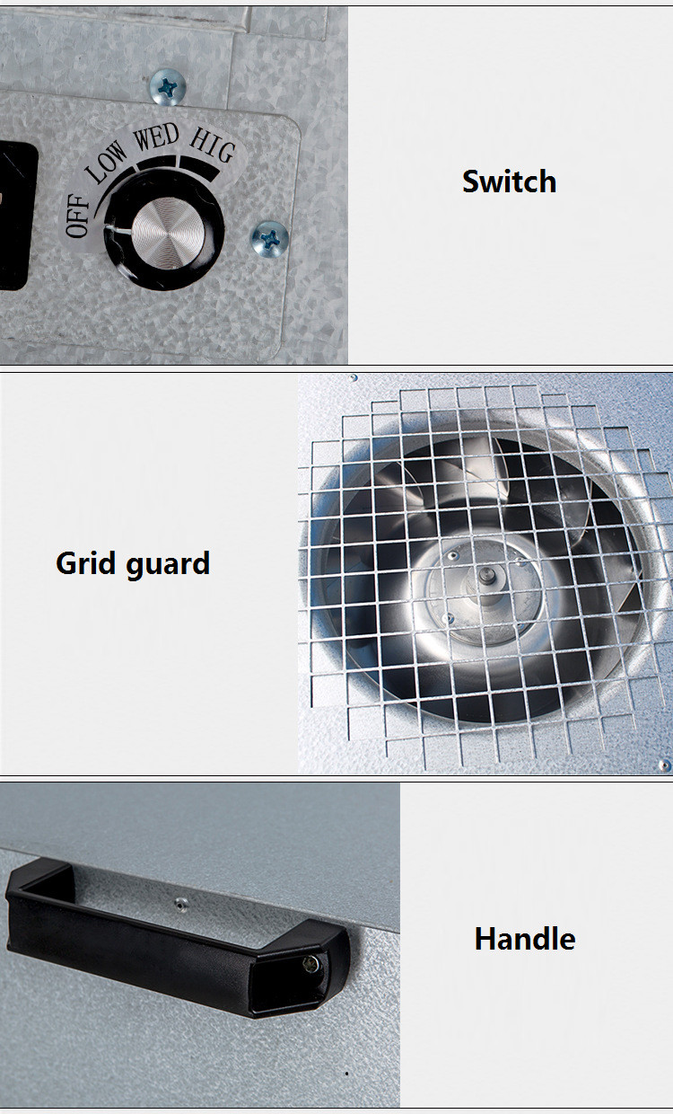 industrial 99.99% Efficiency Class 10 Cleanroom Fan Filter Unit
