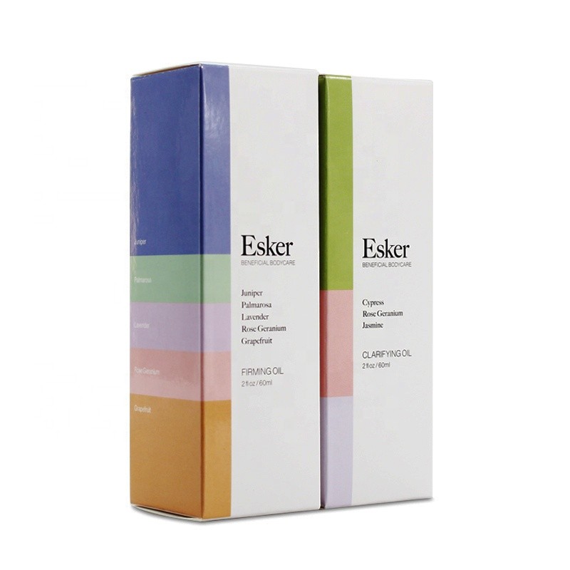 Lamination Coated Paper Packaging Box For Skin Care Products