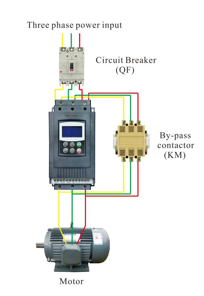 400V 125HP Ac Soft Starter For Intelligent Motor Protect