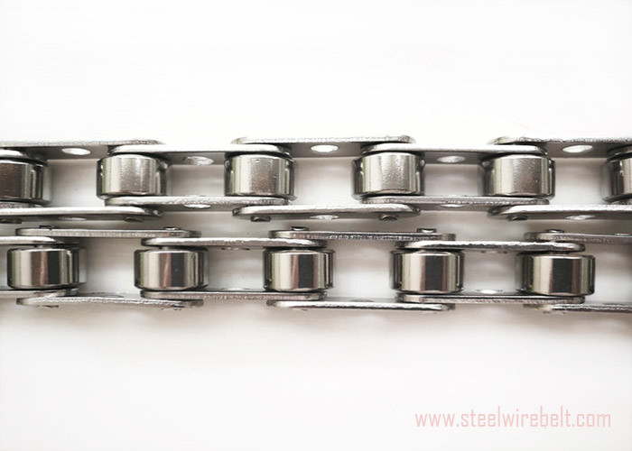 Industrial Driven Stainless Steel Conveyor Chain Armor - Cased Pins Wear Resistant