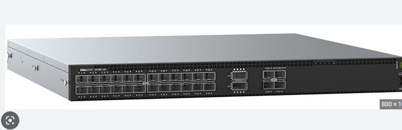 1000Mbps Dell EMC PowerSwitch S4128F ON Switch 28SFP Ports