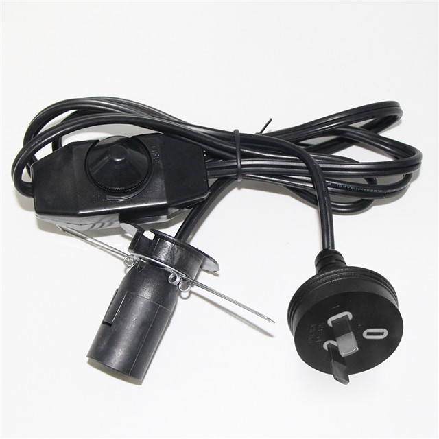E14 Holder Himalayan Salt Lamp Power Cord with 1.2M Cable Length and 303 On/Off Switc