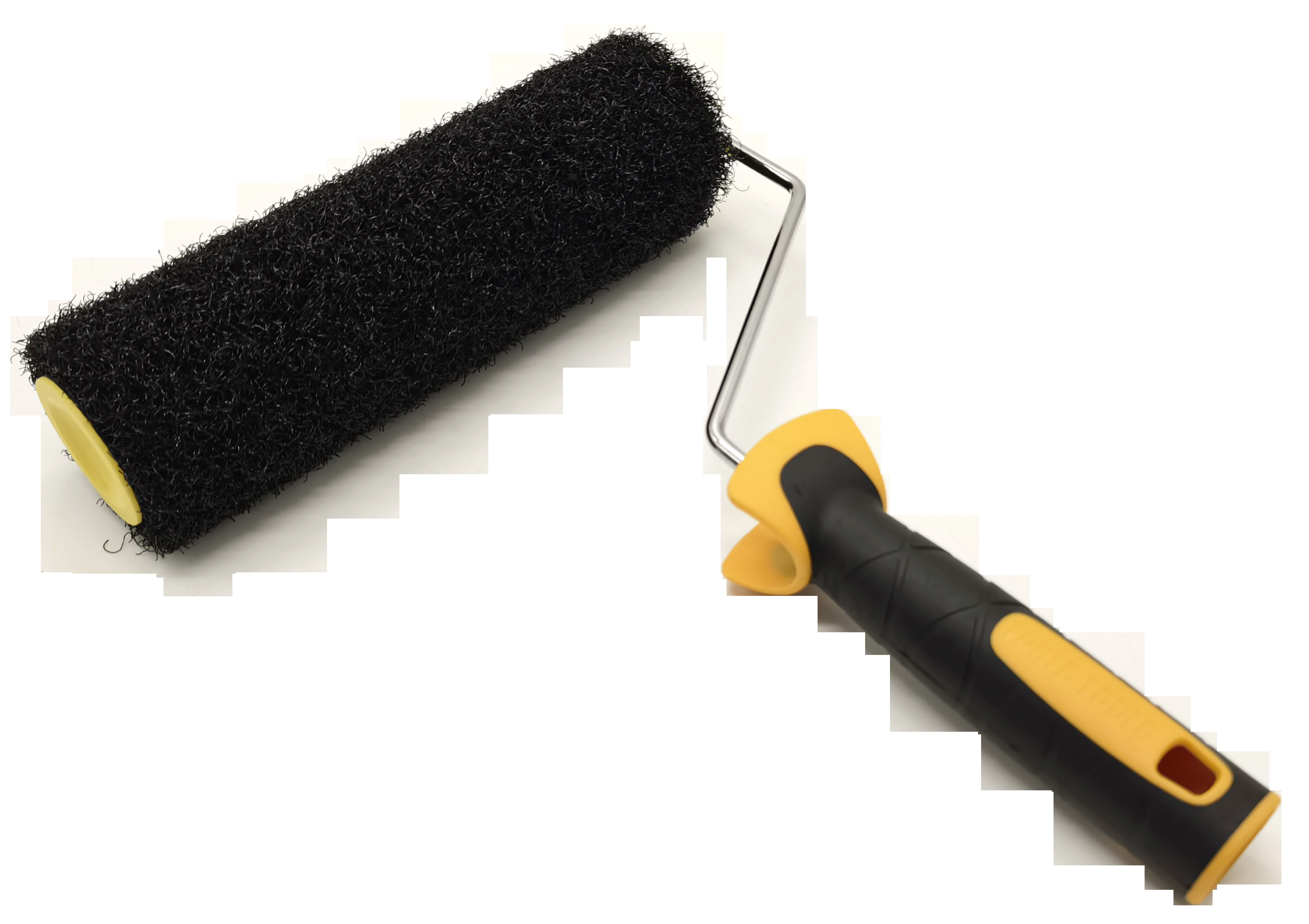 230mm Dry Wall Putty Roller Plastering Roller With Double Color Rubber Handle