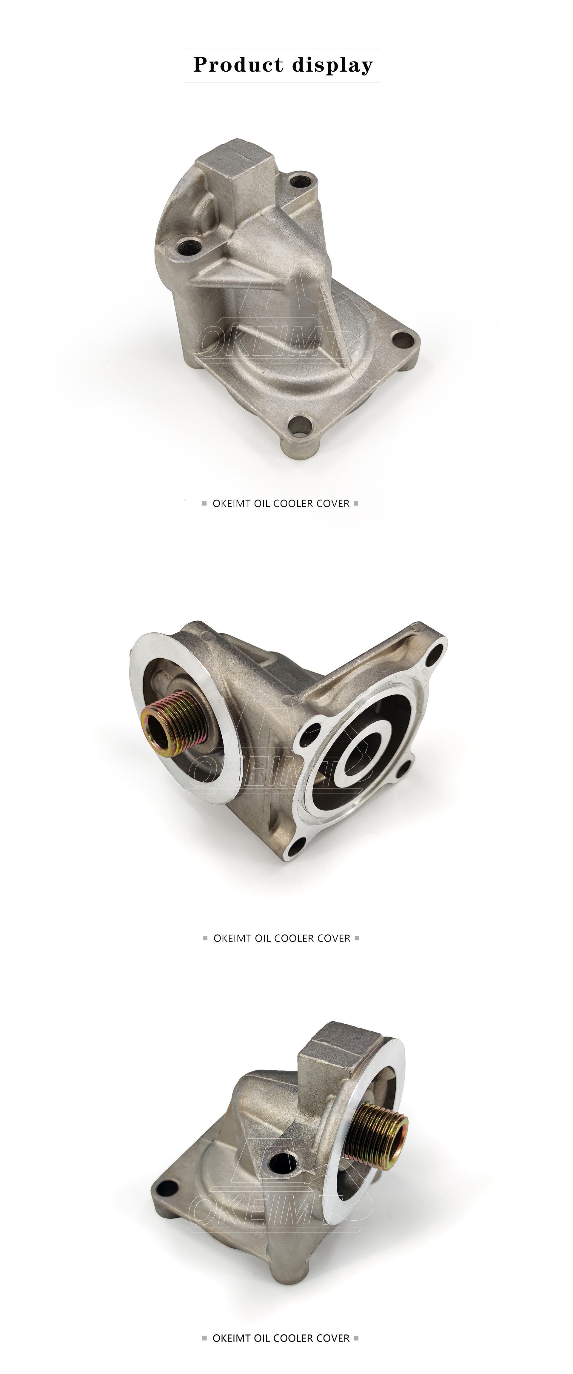 6206-51-5120 Oil Filter Head For Komatsu 6D95-5 PC200-5 Engine