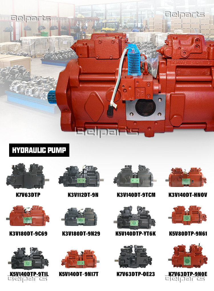 Hitachi HMGC32 EX200-1 Travel Motor HMGC32 Piston HMGC32 Cylinder Block Belparts Excavator