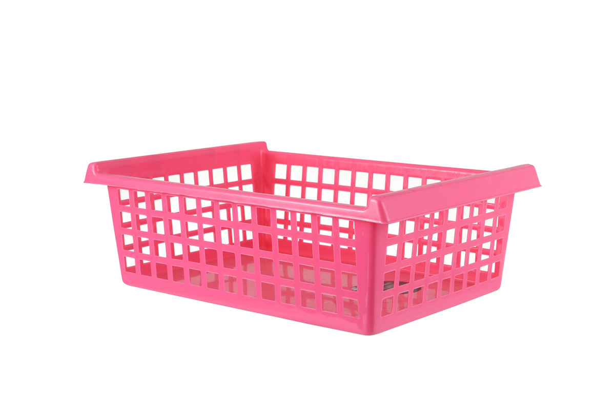 PP Bedroom Plastic Basket For Clothes Storage Food Laundry