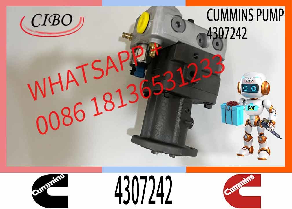 cummins qsk60 engine parts Fuel Pump 4307242 for cummins crane engine marine engine