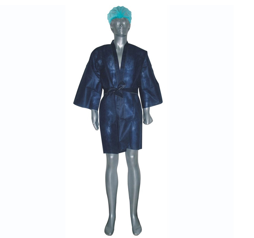 Short Sleeves 60gsm Disposable Patient Gowns