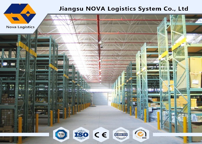 50.8mm Pitch Heavy Duty Pallet Racking With Advanced Electrostatic Durable Powder Coating