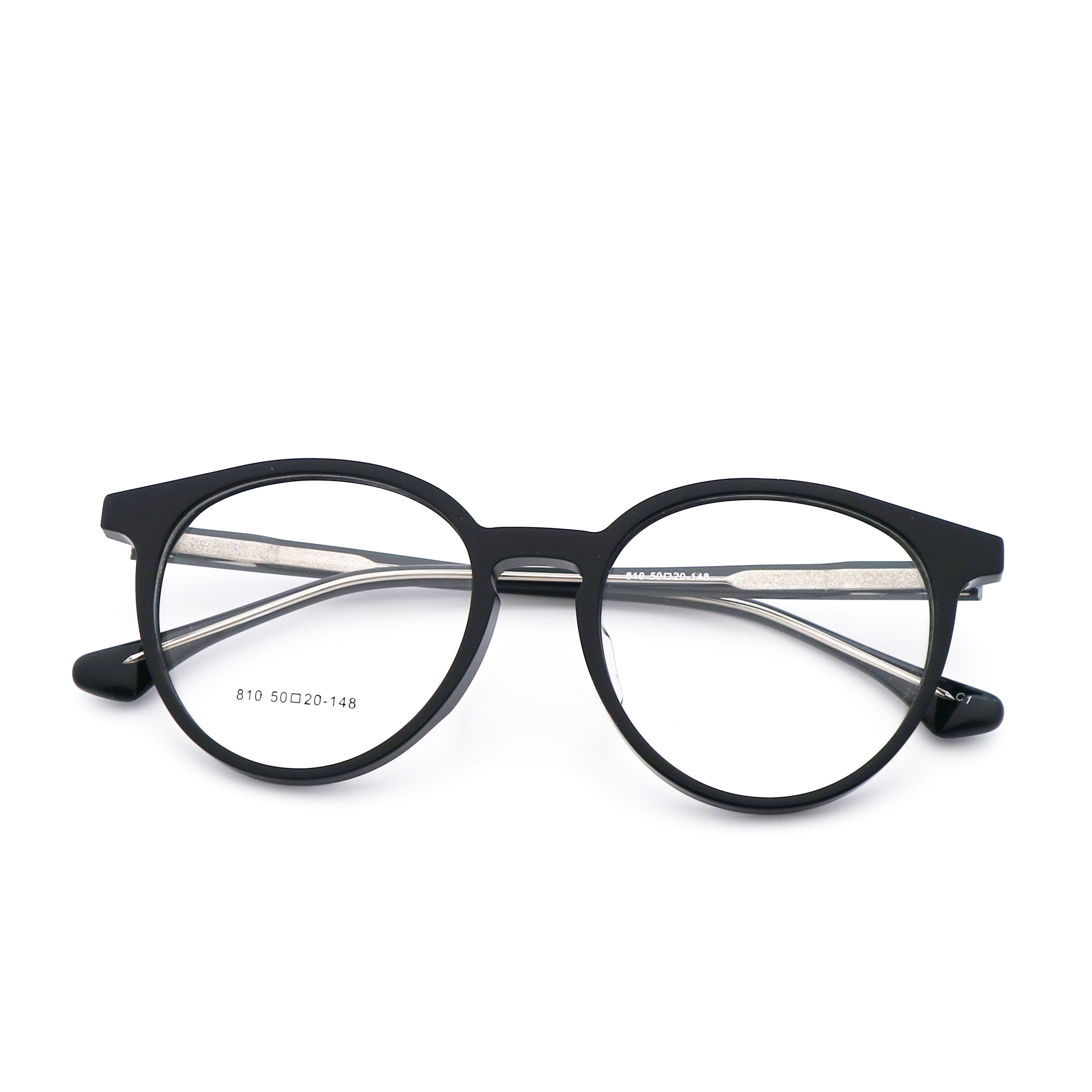 Trendy Unisex Classic Acetate Optical Glasses Frame In Stock MR 810