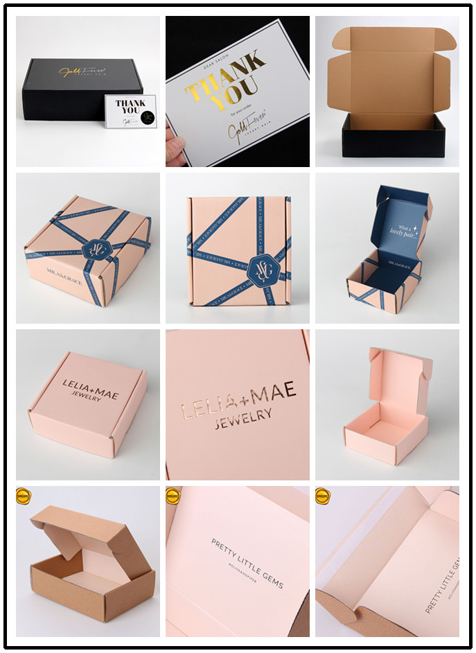 Custom E-Commerce Packaging Holographic Corrugated Mailing Box