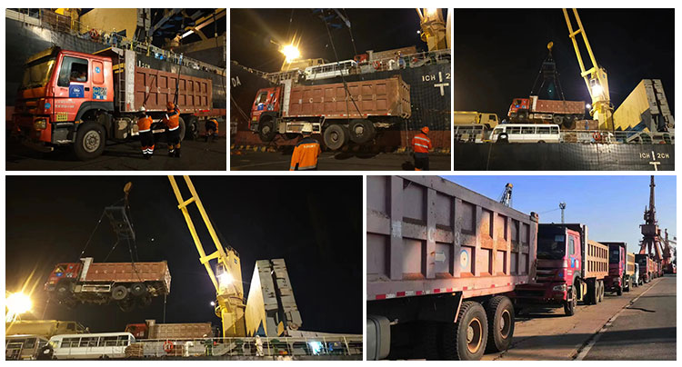 Used SINO HOWO Tipper Truck Dump Truck 6x4 336 371 10 Wheeler 40Ton With Left Steering and 2 Reverse Shift Number