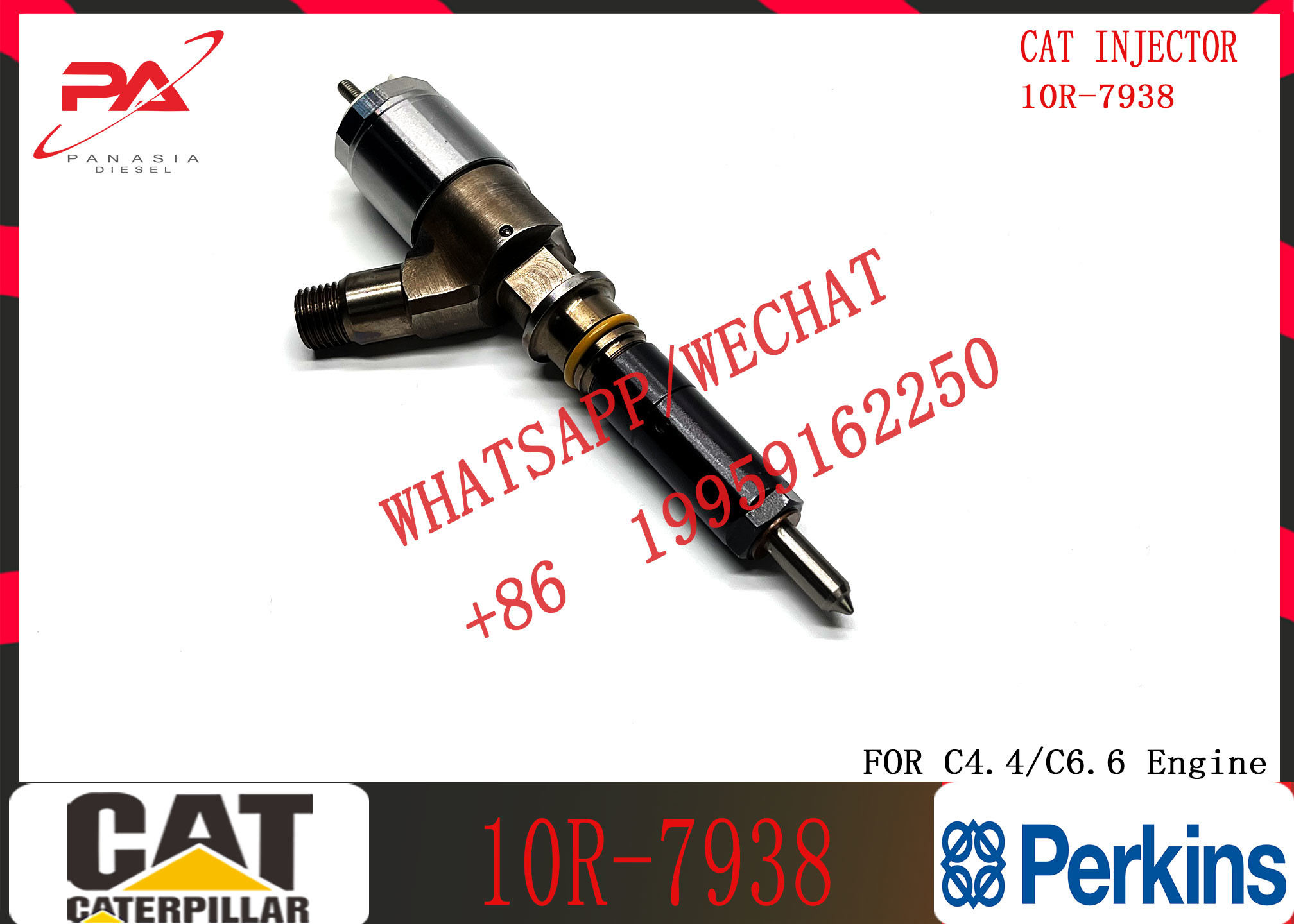 Fuel Injector Nozzle 10R-7671 10R-7672 2645A718 10R-7673 10R-7676 2645A734 10R-7674 10R-7668 10R-7938 CAT C6.6