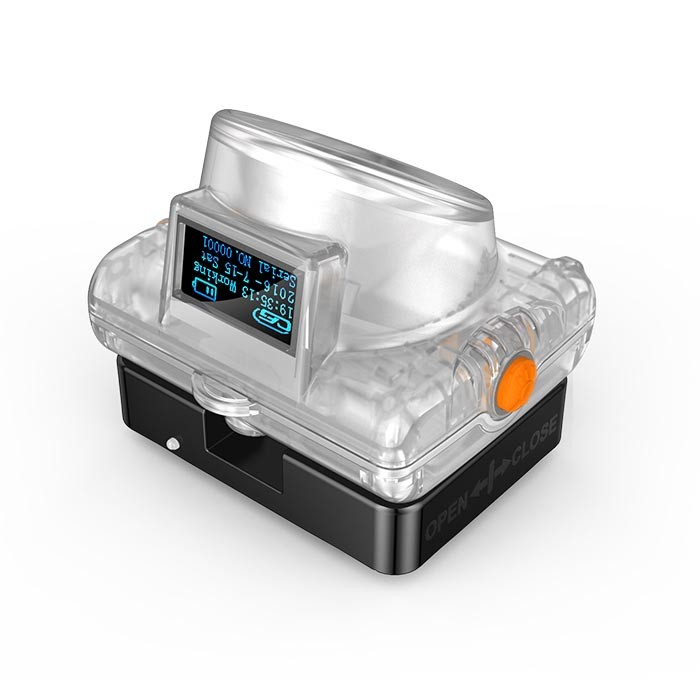 KL6LM Cordless Led Underground Mining Lamps Coal Cap Lamp With Atex