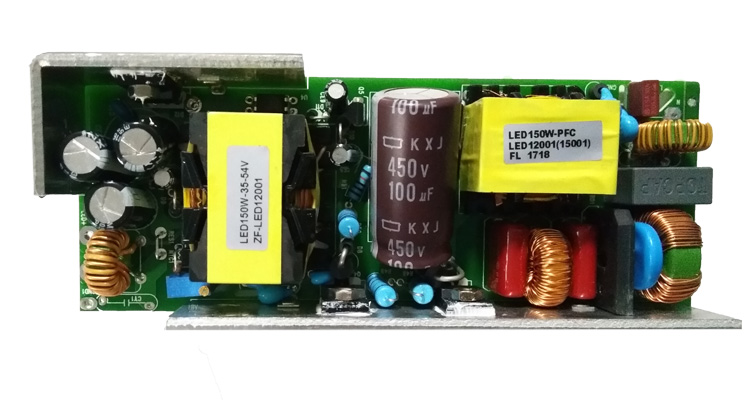 120W Waterproof Electronic LED Driver , 48v Led Power Supply CE Certificated