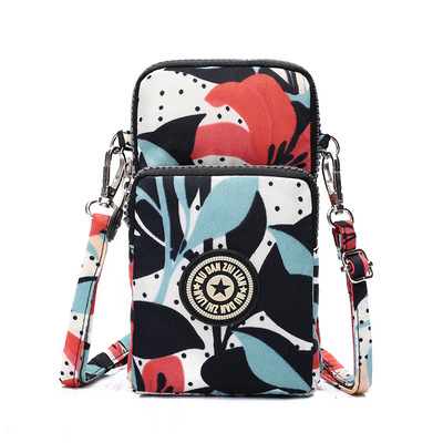 OEM Sports Phone Wallet Crossbody Bag Pouch Case Cotton Fabric