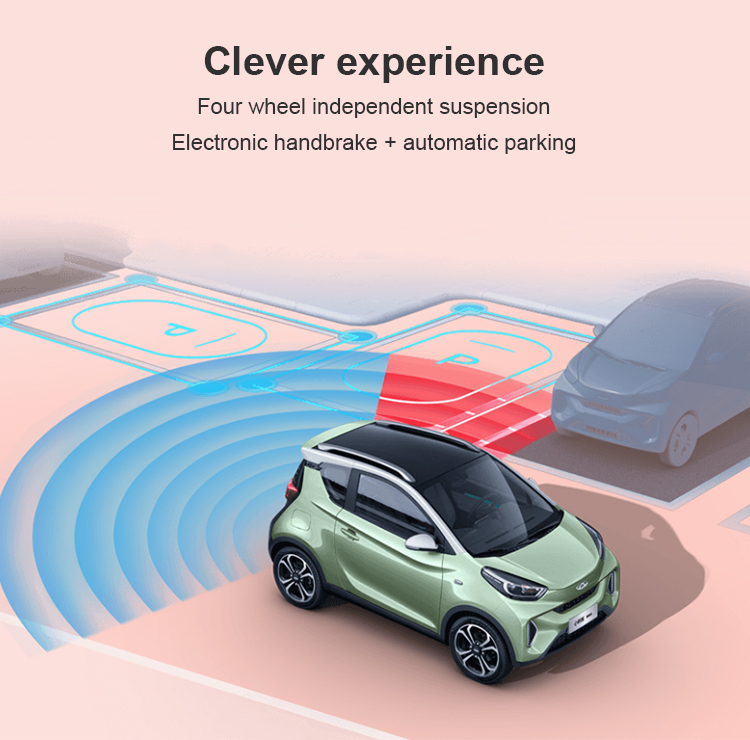 0km Used Mini Chery Little Ant 0km Second Hand Ev Car Competitive Convenient Shifting Mode Electronic Rotary Gear Shifting