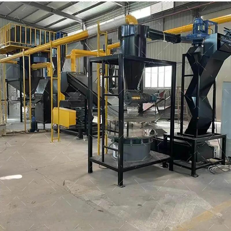 Plastic And Aluminum Blister Food Packaging Bag Recycling Machine For Energy Recycling