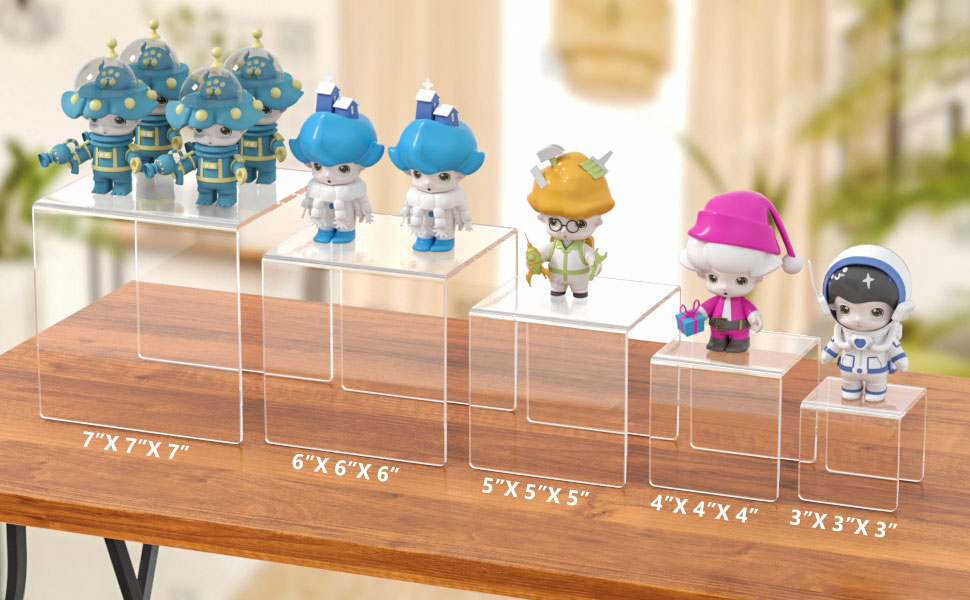 clear display shelf