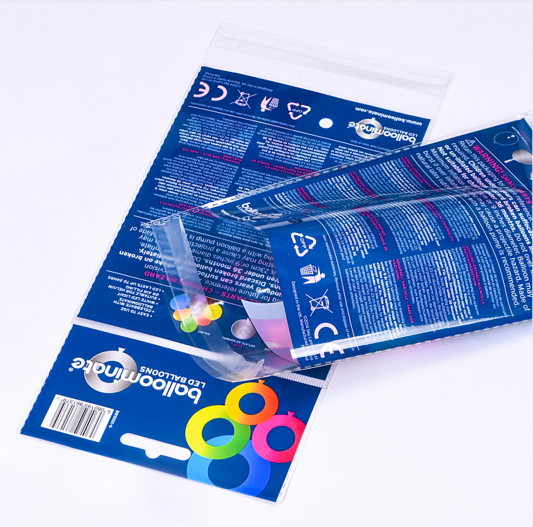 Custom Printing Opp Self Adhesive Poly Bags For Stand Up Pouch Packaging