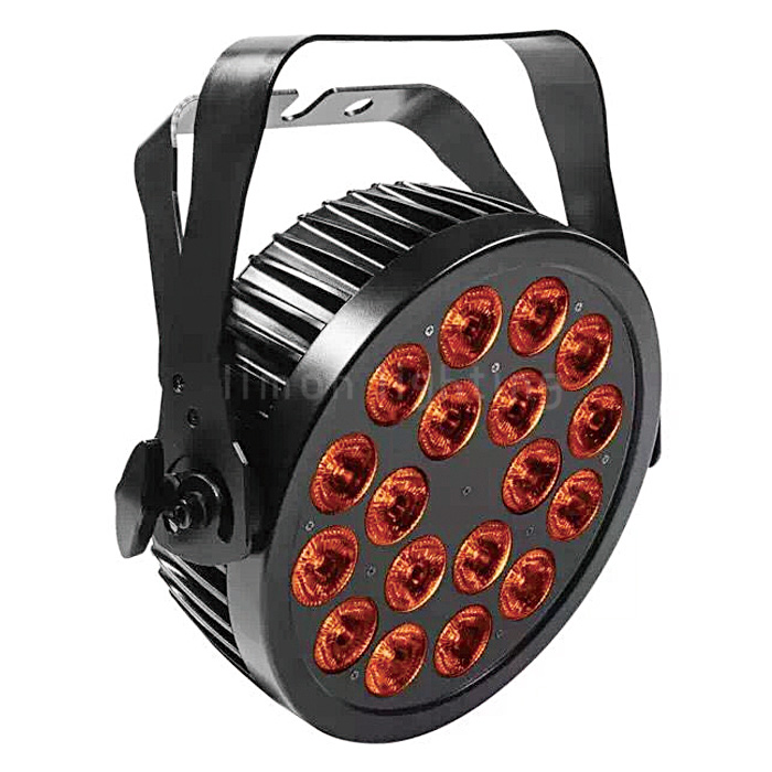 Round Shape I8x18w RGBWAUV 6in1 Waterproof IP65 DMX LED Par 64 Lamp