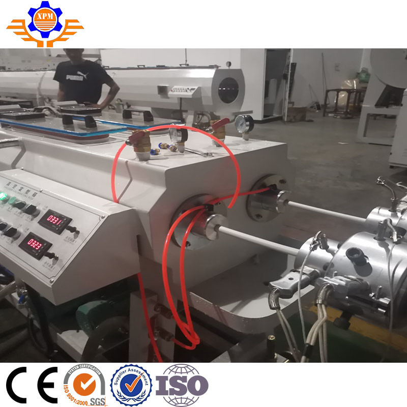 Multi Layer PVC Plastic Tube Manufacturing Machine With Conical Twin Screw Extruder
