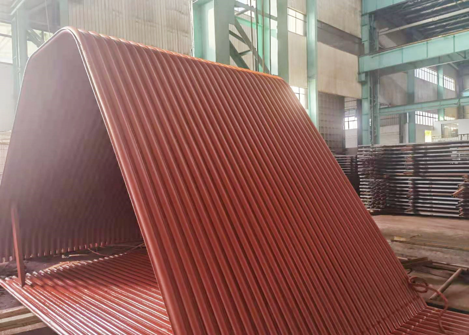 Membrane Mandrel Block Water Wall Panels Utility / HRSG / Package Boiler Economizer