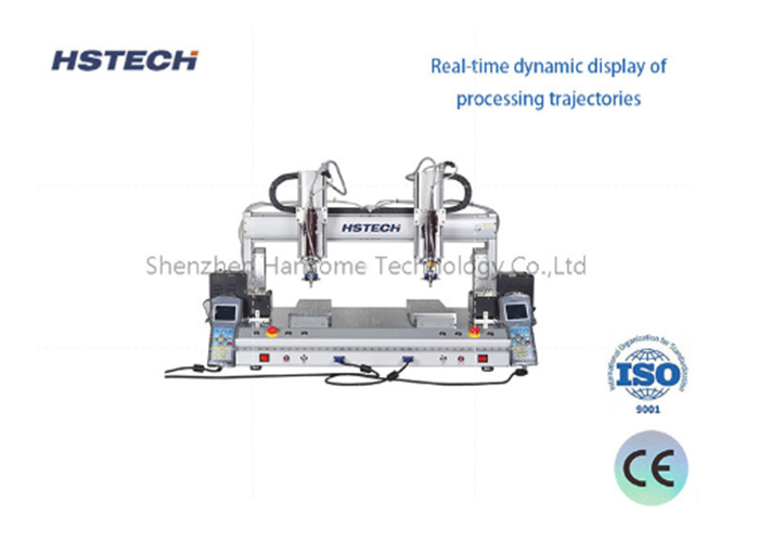 Easy Programming Dual Head Suction Screw Feeder Screw Fastening Machine