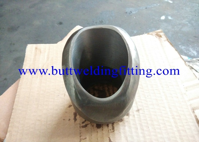 ASTM B564 UNS N06617 Forged High Pressure Pipe Fittings Steel Tee / Nipple