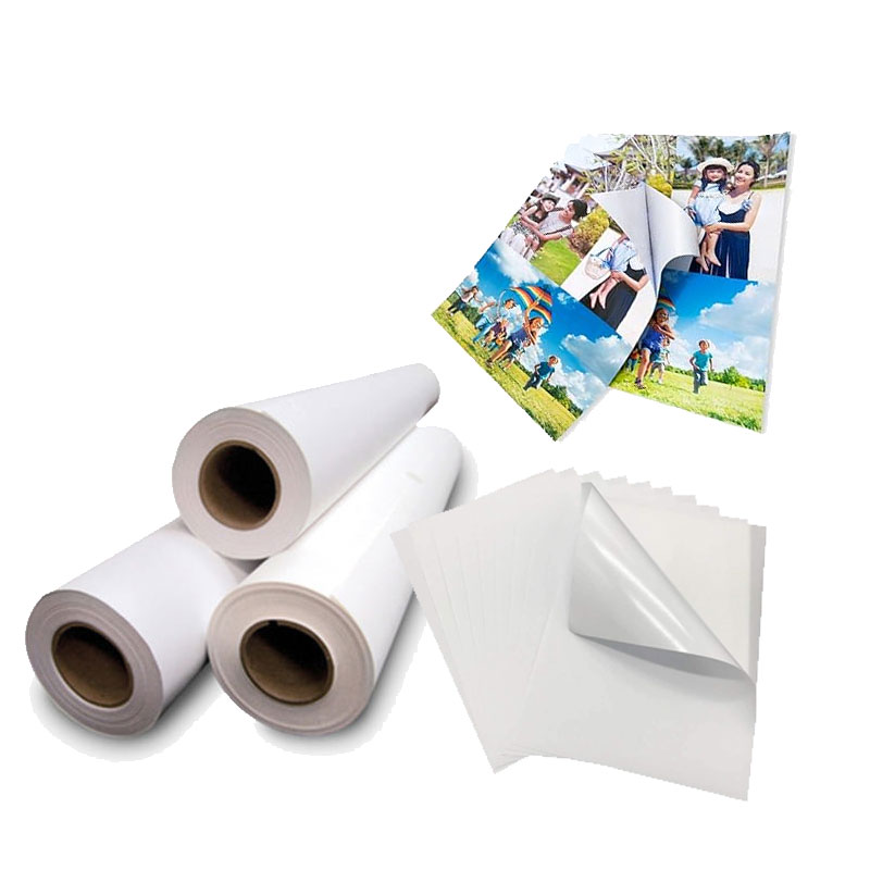 Premium 128gsm Matte Coated Label Sticker Self Adhesive Paper