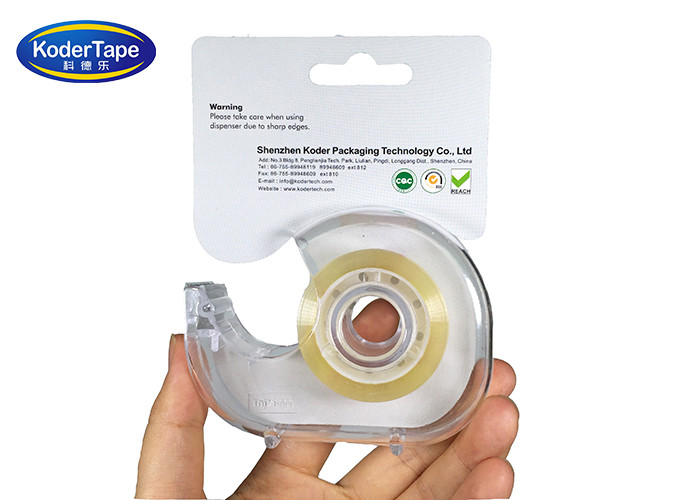 Removable Single Sided 35 MIC Transparent Adhesive Tape