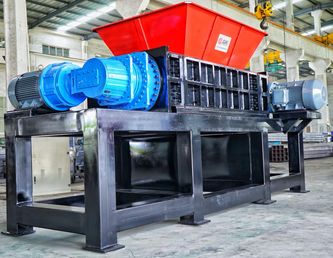 Scrap Metal Shredder / Double Shaft Scrap Metal Shredder Scrap Metal Shredder Dual Shaft Shredder