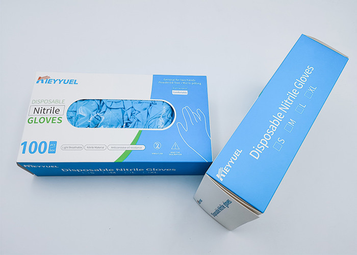 3.0g 3.5g 4.0g 4.5g 5.0g Disposable Nitrile Glove Effectively Block Bacteria