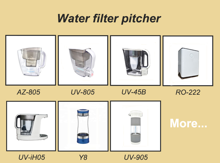 Convenient UV Water Bottle , Water Purification Bottle With UV Sterilization Lamp