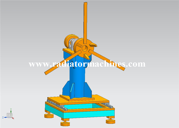 Fully Auto Aluminum Side Plate Radiator Making Machine for Brazing Radiators