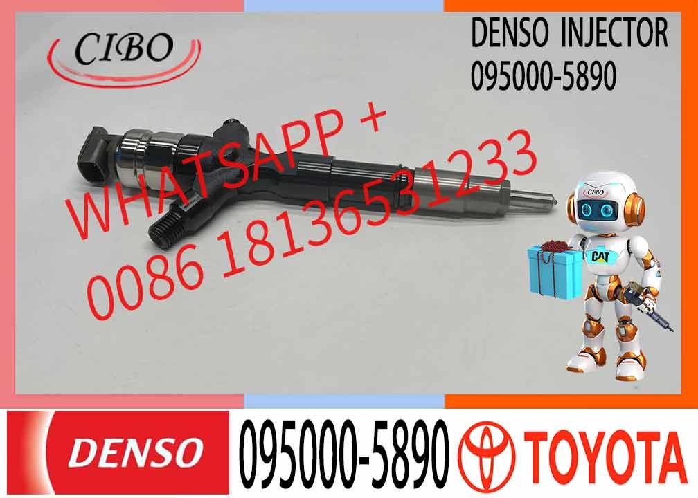 New Common Rail Injector 095000-7360 095000-6870 095000-5890 095000-5891 for 1KD 2KD Diesel Nozzle High Quality