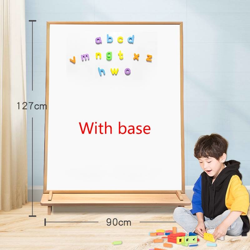Big Size Dry Erase Lapboard Removable Kids Drawing Whiteboard With Base
