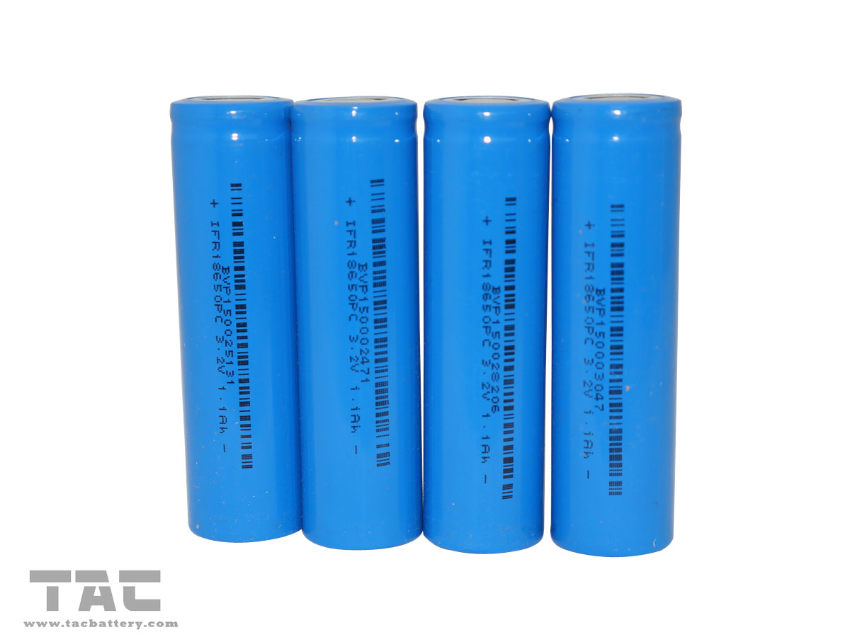 Rechargeable Lithium battery 18650 3.2V LiFePO4 Battery for power battery pack