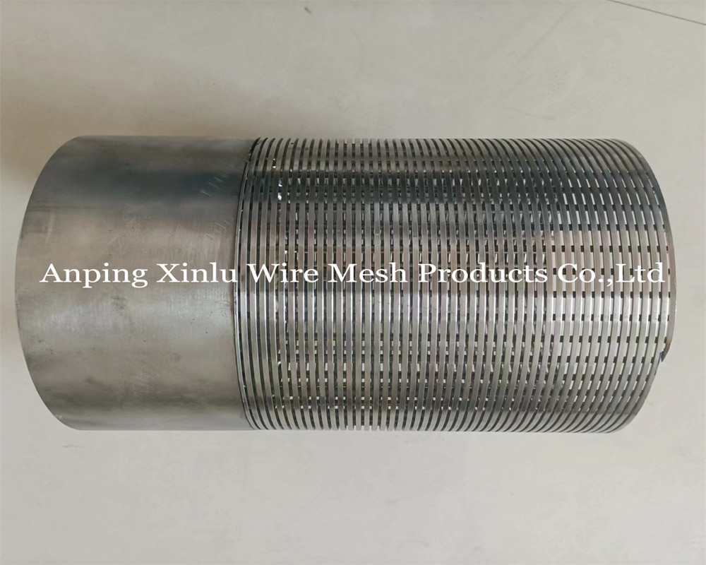 8-5/8 No Magnetic SS205 Johnson Wedge Wire Screen Pipe 20ft long Pickling for Water Treatment and Oil & Gas Industry