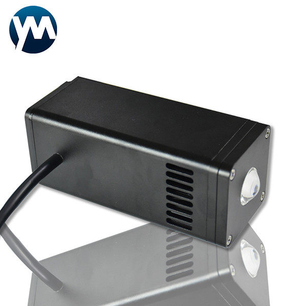 Portable Air Cooling 72W 365nm UV LED Flashlight 395nm 20mmx20mm