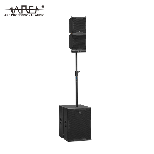 ARE AUDIO single 10 inch outdoor line array speaker system compact powerhouse of sound