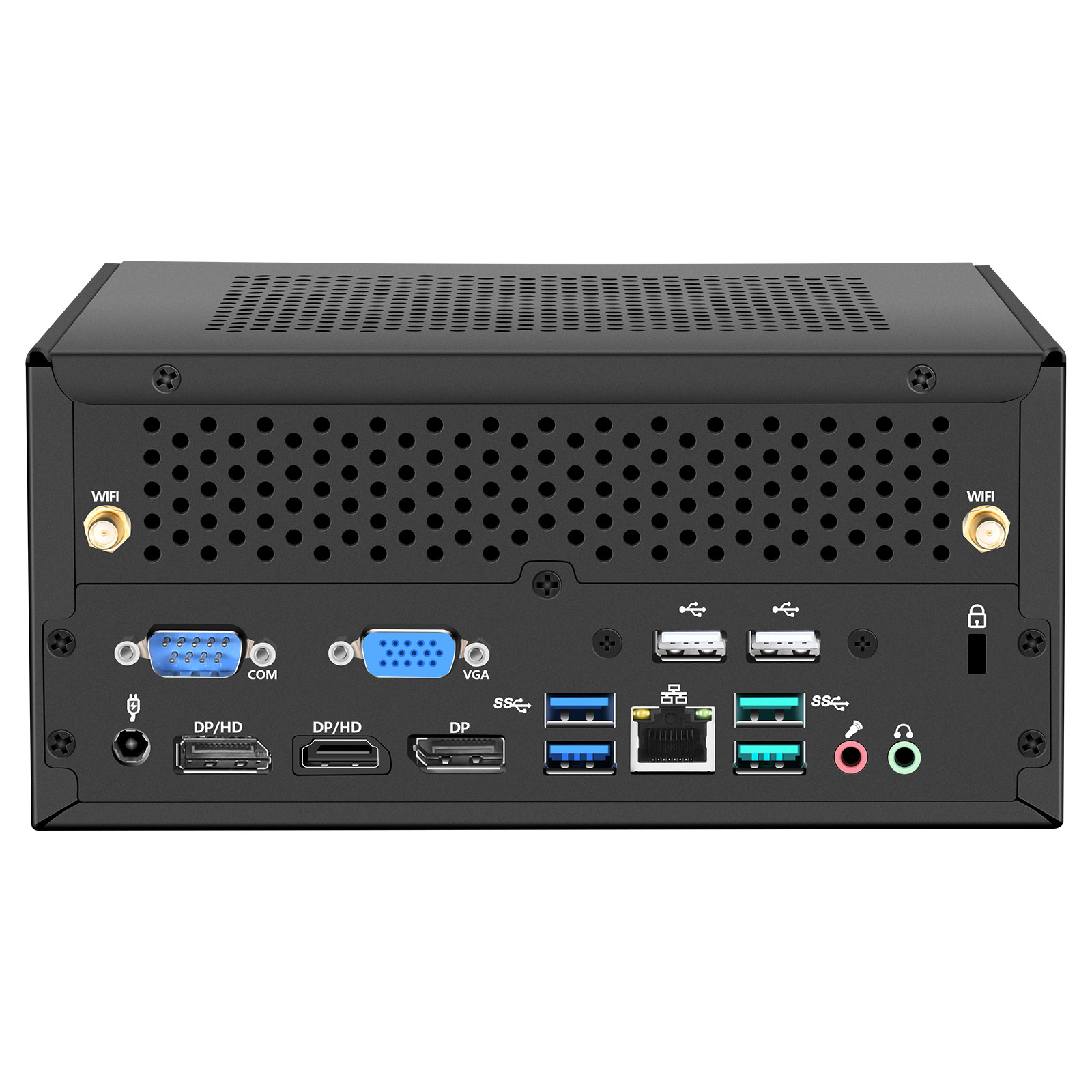 SFF PC B760 with i7-14700, 16+1TB, Win 11 Pro, 4x display port, 8x USB, 1x COM