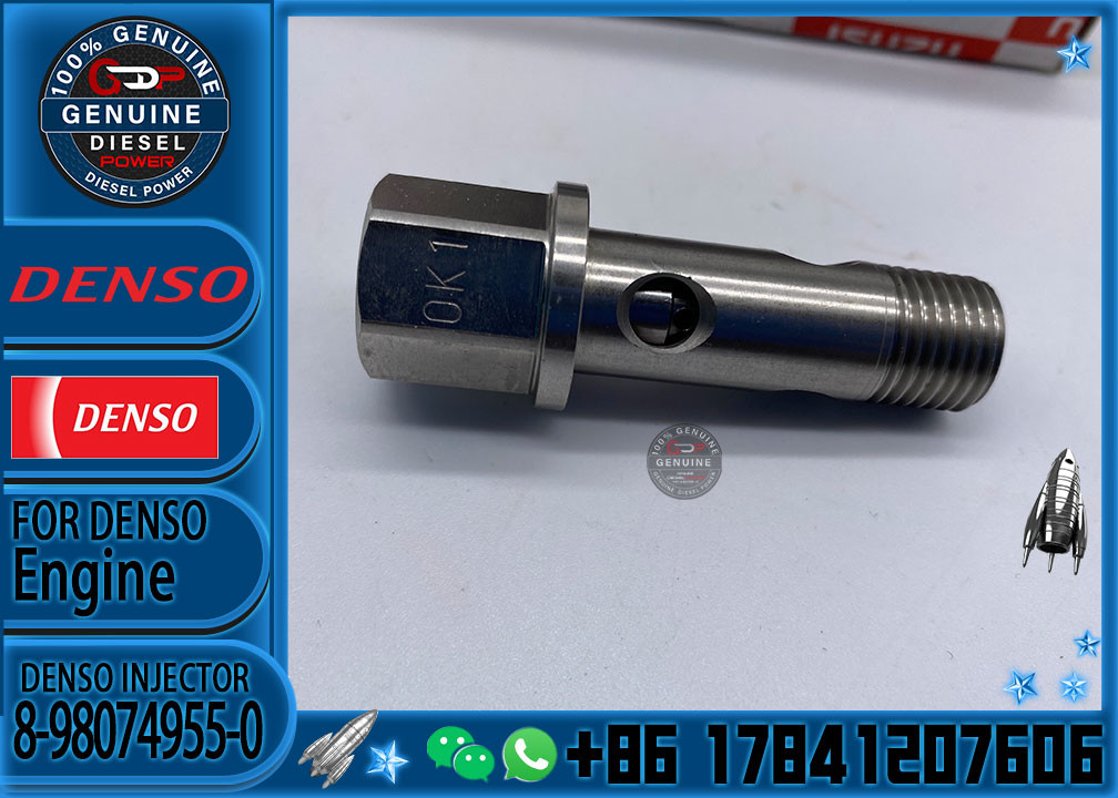 High Quality New Supply Pump Valve 8-98074955-0 Feed Pump Valve 8980749550 for 4HK1/6HK1 HP3 Pump