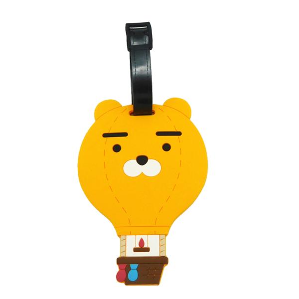 Hot SellingSoft Pvc Waterproof Travel Luggage Tag; Anime figure/cartoon